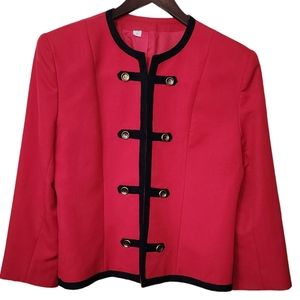 Unlabled Red Blazer